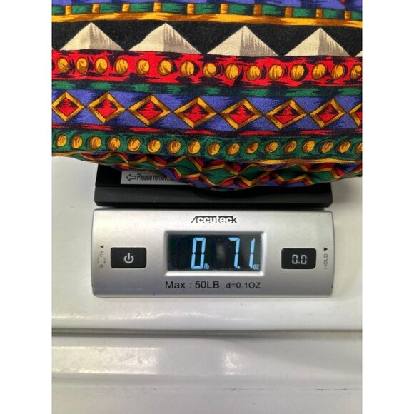 Handmade Vintage Women’s Geometric Pullon Maxi Skirt - Picture 6 of 6